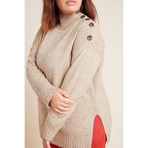 NWT Anthropologie Margarita Knit Tunic Sweater 1X